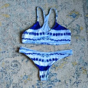 Lsea Tie Dye Bikini Reversible Women's Large
